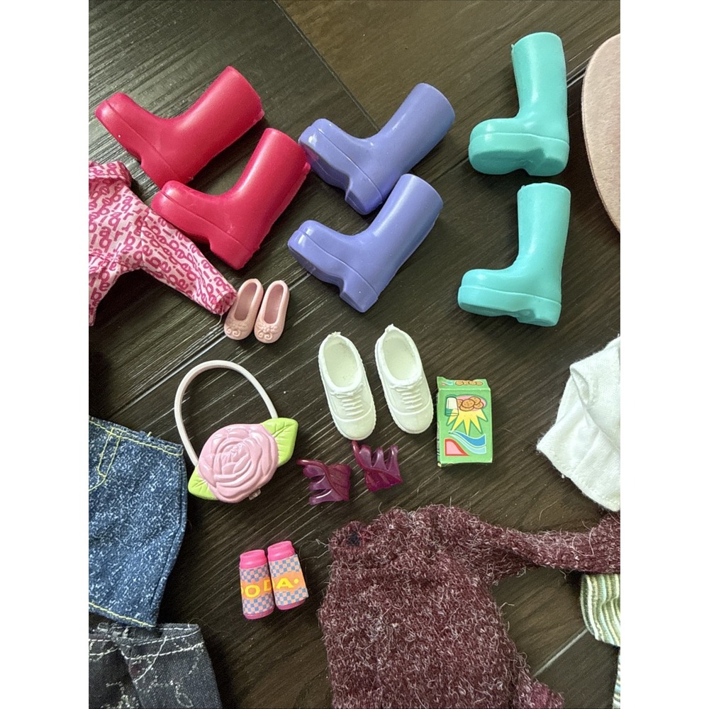 Huge 2000s Barbie & Ken Doll Clothes Lot Shoes Dresses Y2K Fashion Accessories - Picture 10 of 10
